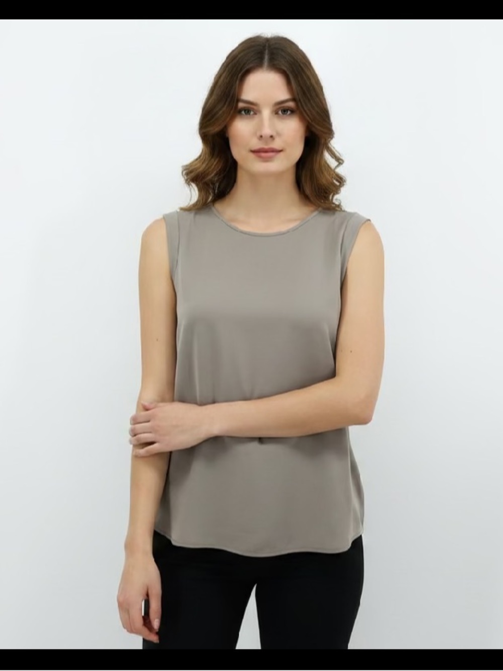 Loro Piana flowing Mae Cady top size 40 US small
